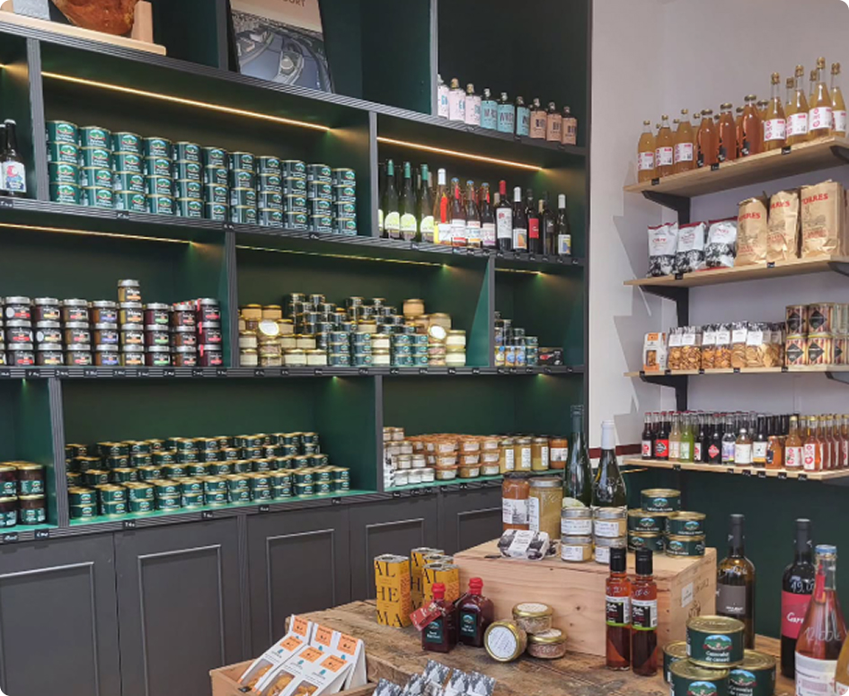 épicerie parisienne à Boulogne-Billancourt dans les Hauts-de-Seine 92