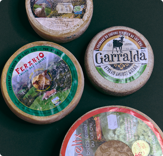 fromages basques à Boulogne-Billancourt dans les Hauts-de-Seine 92