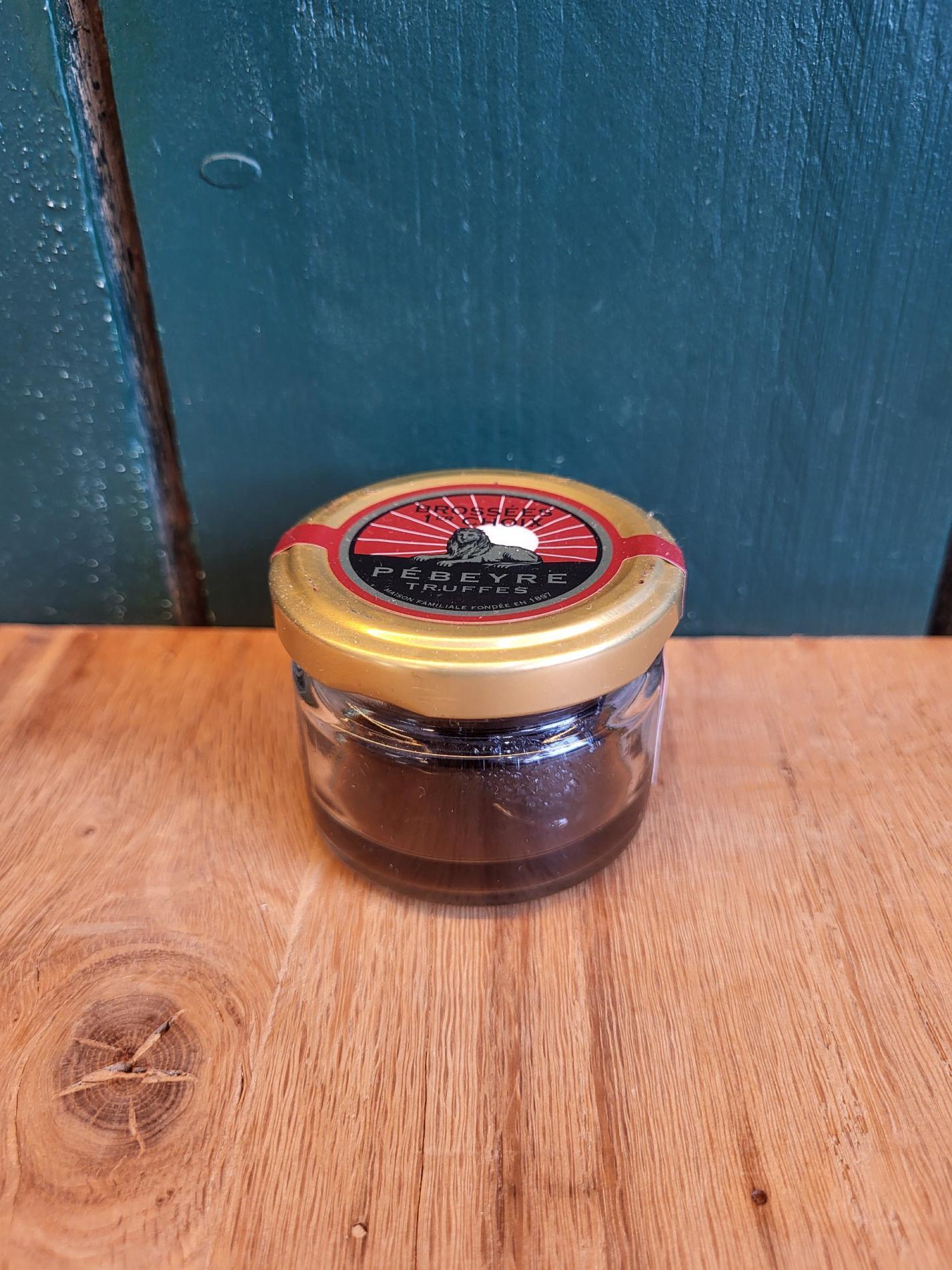 Truffe Noire Brossée 1er choix 25g