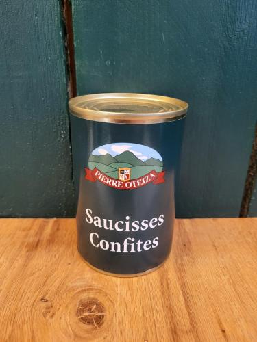 Saucisses confites