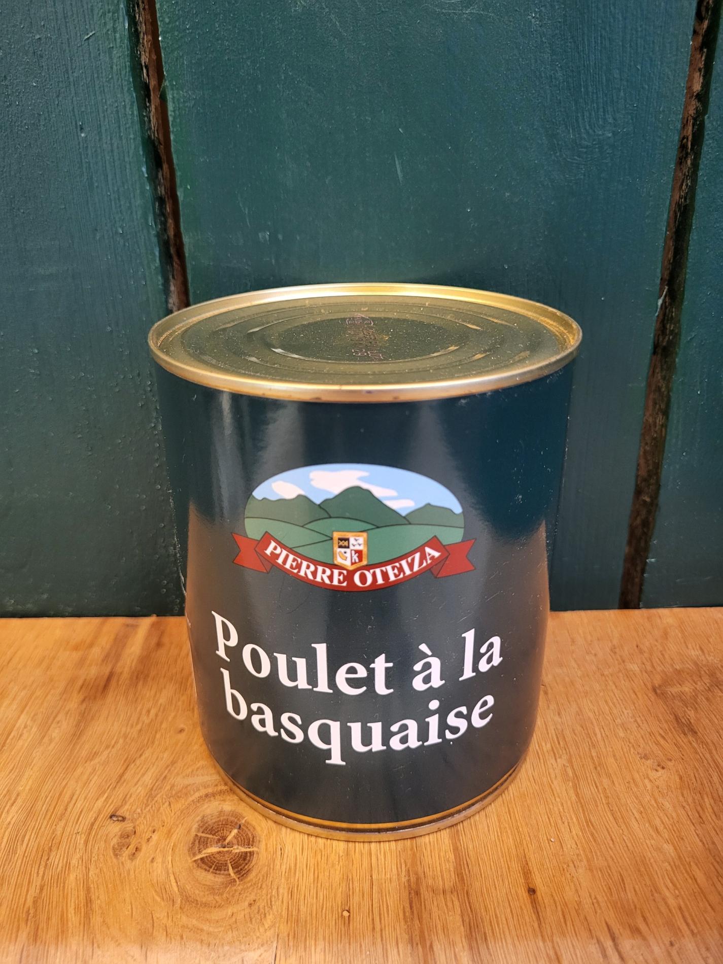 Poulet à la basquaise