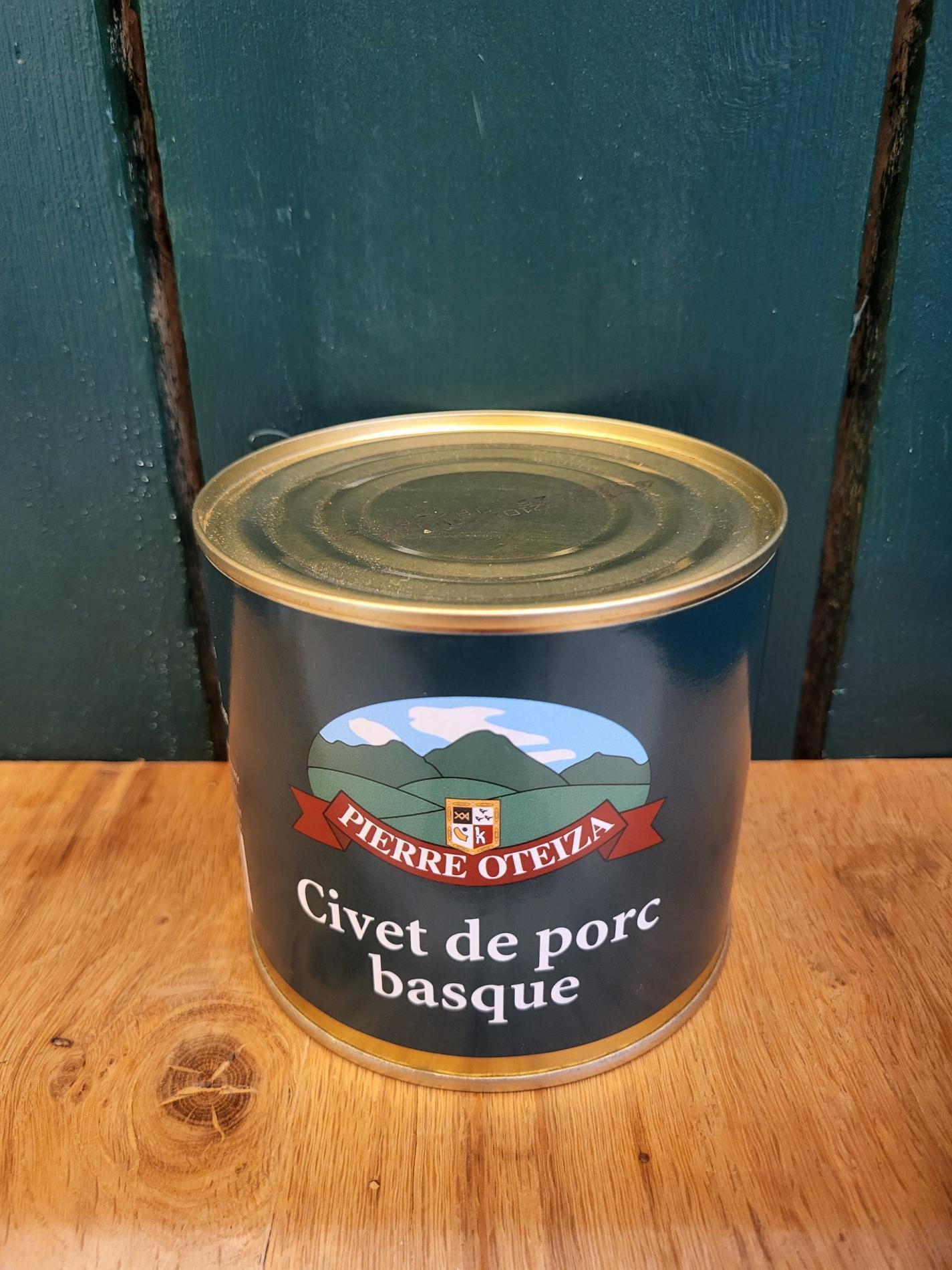 Civet de porc basque