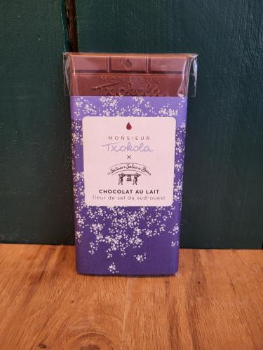 Tablette de chocolat au lait au piment d'Espelette