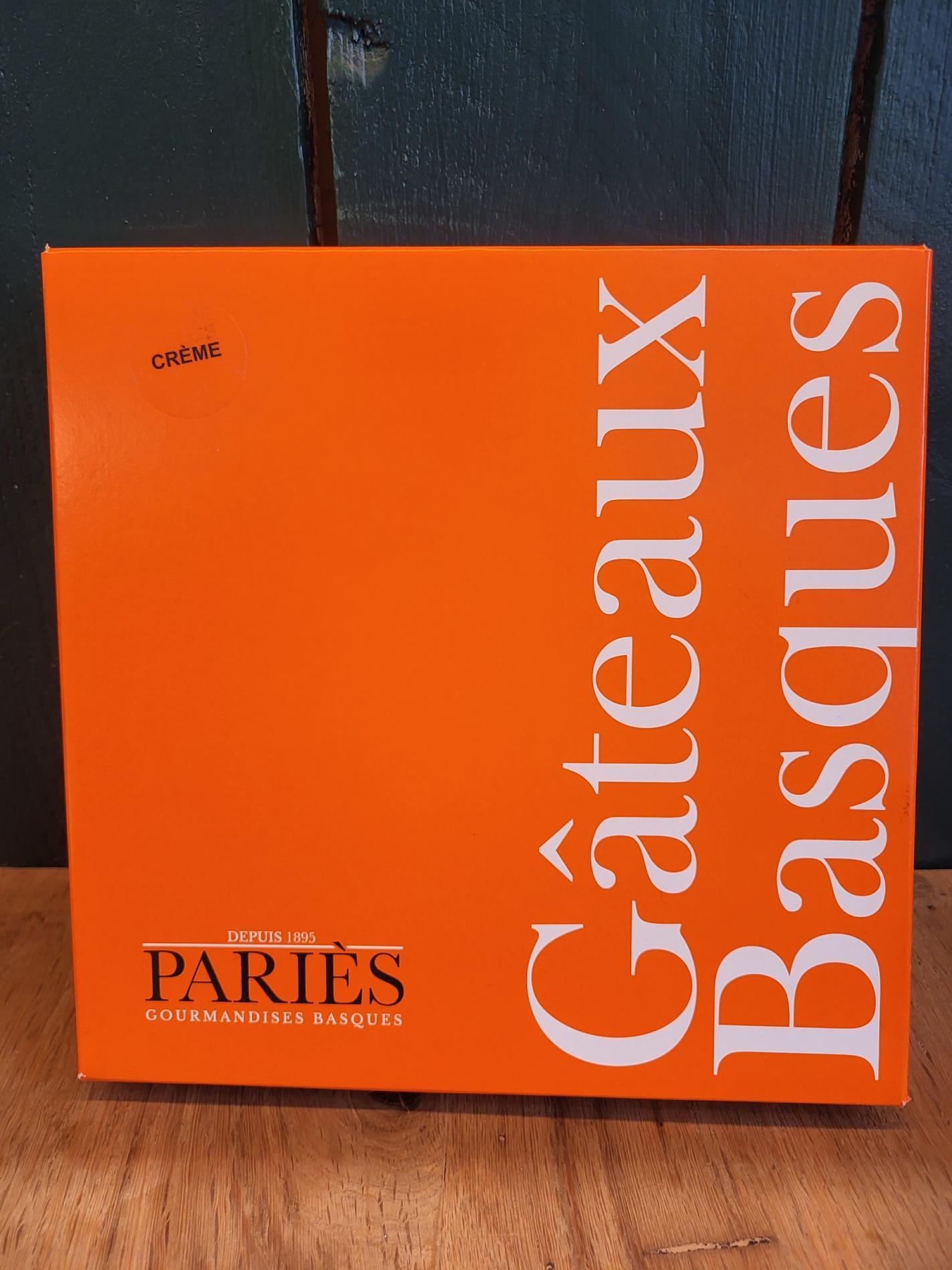 Gâteau basque à la crème