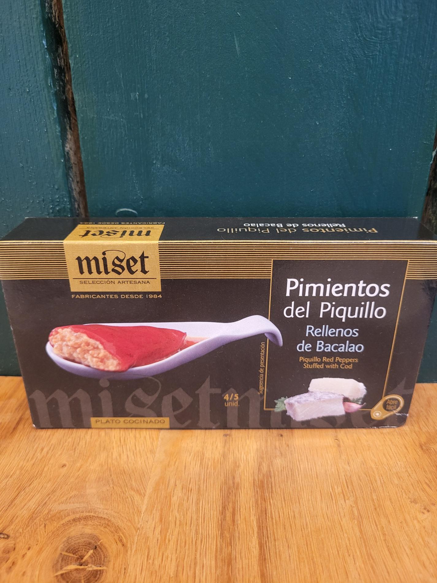 Pimientos del piquillos farcies à la morue