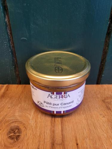 Pâté pur canard au piment d'Espelette