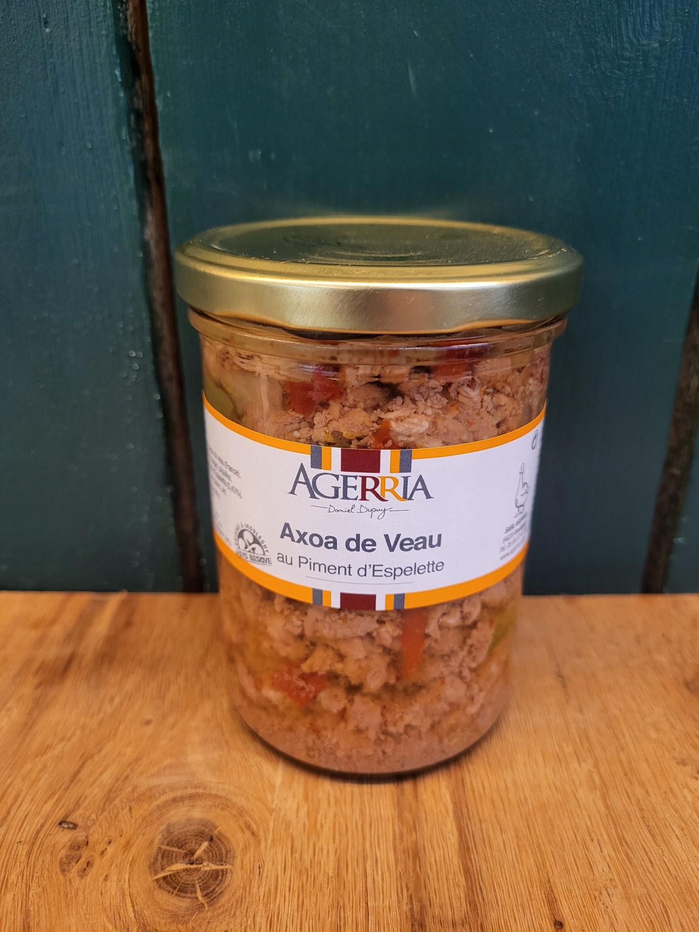 Axoa de veau 400g